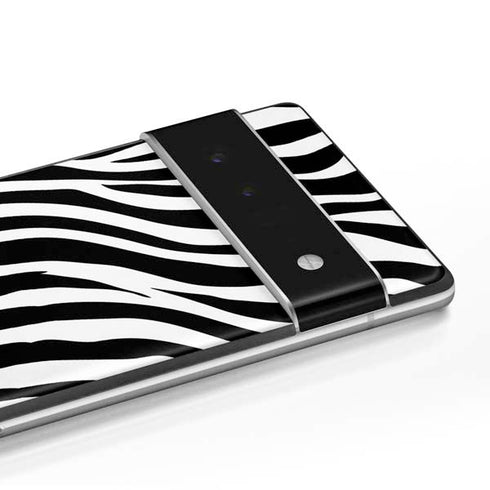 Zebra Print Google Pixel 6 Skin